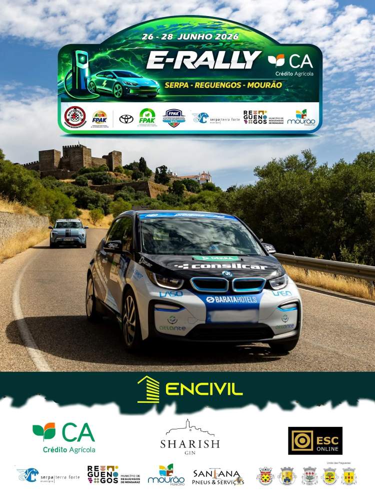 E‑Rally CA Crédito Agrícola 2026 | Serpa – Reguengos – Mourão