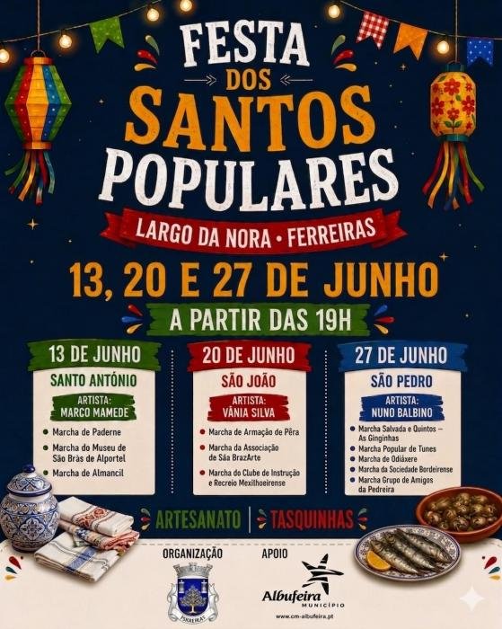 Santos Populares em Ferreiras