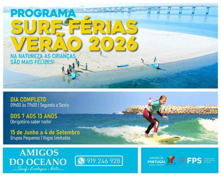 Programa Surf Férias de Verão