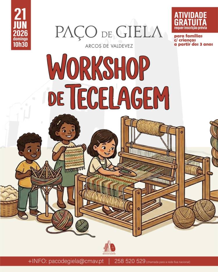 Workshop de tecelagem