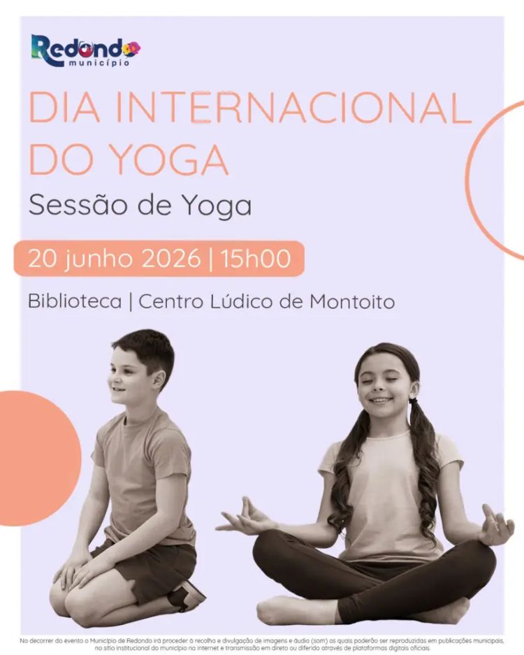 Dia Internacional do Yoga | 20 de junho | 15h00 | Biblioteca/ Centro Lúdico de Montoito