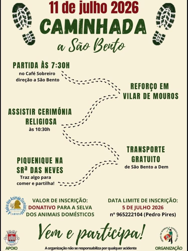 Caminhada a São Bento