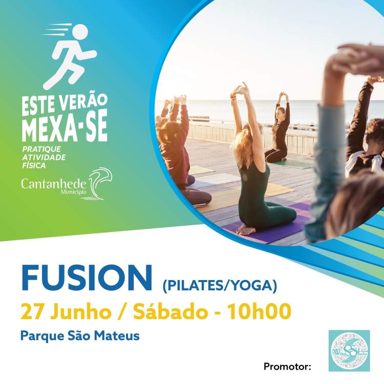 Este Verão Mexa-se! Em Cantanhede - FUSION (Pilates/Yoga) com a Wings