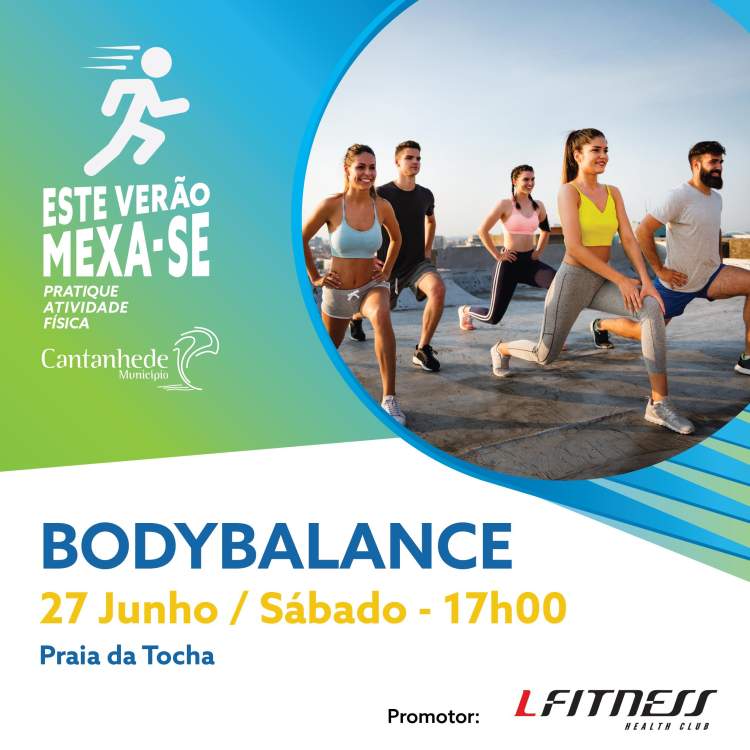Este Verão Mexa-se! Na Praia da Tocha - BODY BALANCE com LFitness