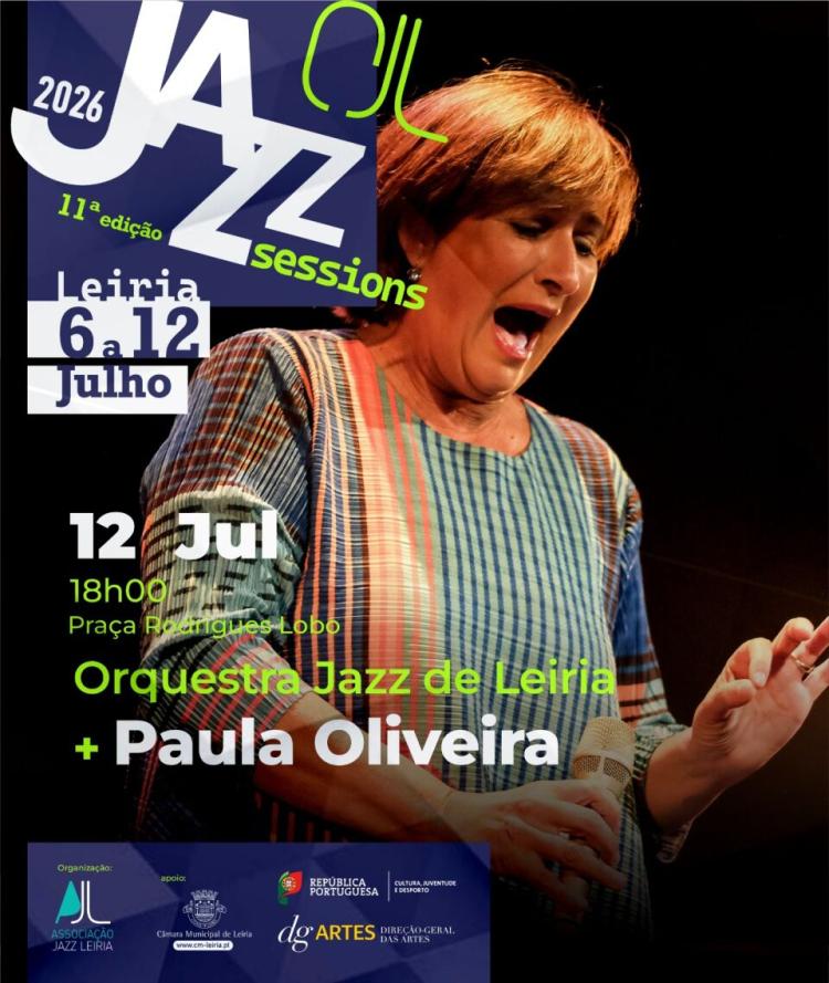 Orquestra Jazz de Leiria + Paula Oliveira- 11º OJL Jazz Sessions