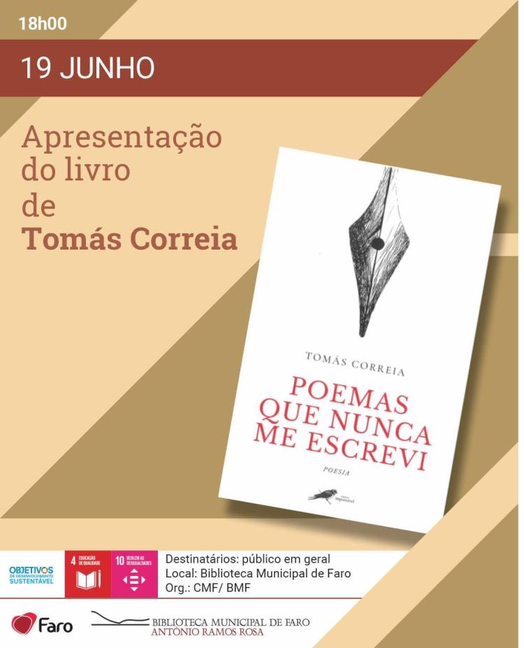 Apresentação do livro de Tomás Correia