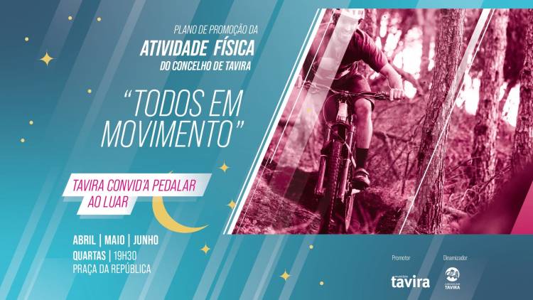 Tavira Convid `a Pedalar ao Luar