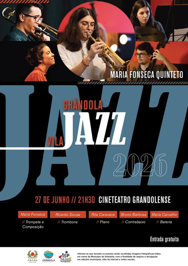 MÚSICA | Grândola, Vila Jazz » Maria Fonseca Quinteto