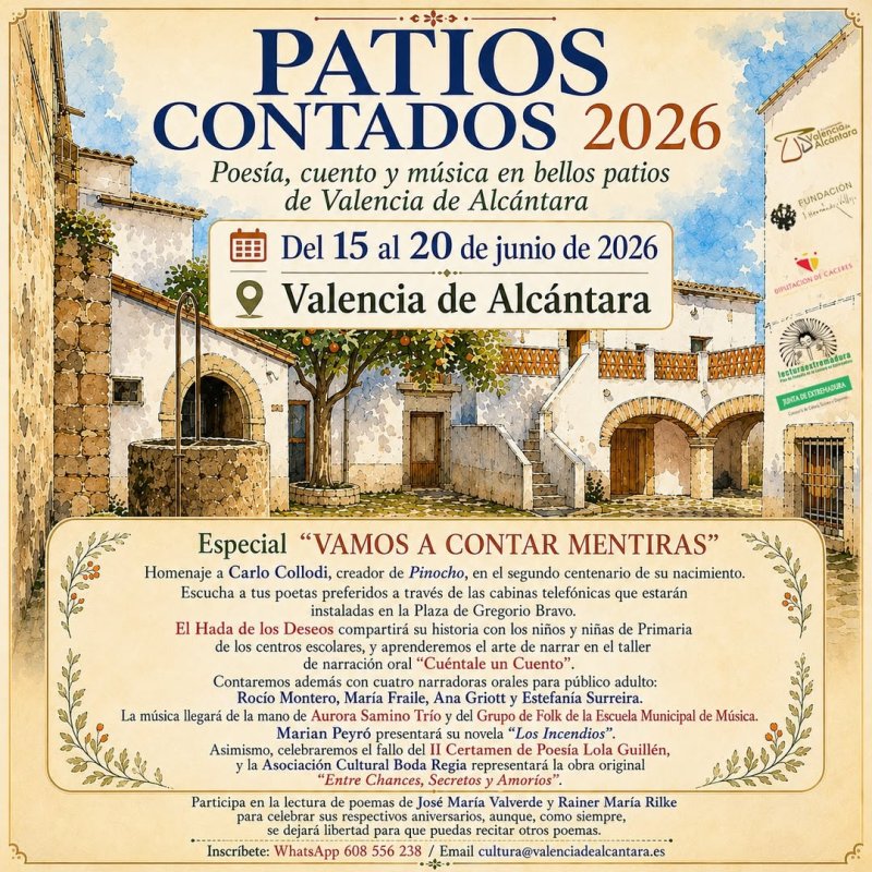 Patios Contados 2026 | Especial 'Vamos a contar mentiras'