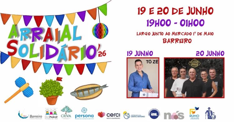 Arraial Solidário – Comemoração dos Santos Populares 