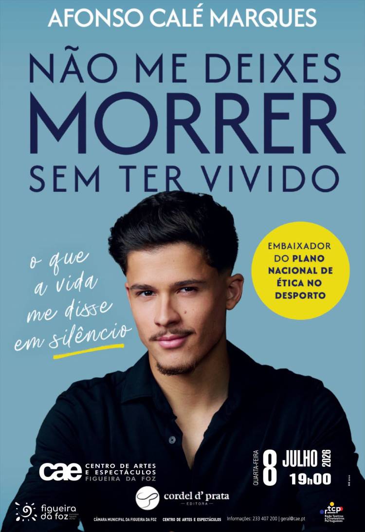 Lançamento do livro 'Não me Deixes Morrer sem Ter Vivido”, de Afonso Calé Marques 