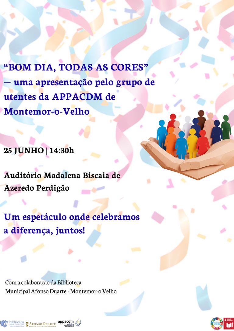 Espetáculo “Bom Dia, Todas as Cores”