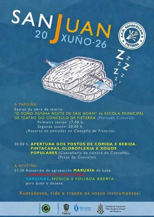 San Xoán 2026 en Fisterra