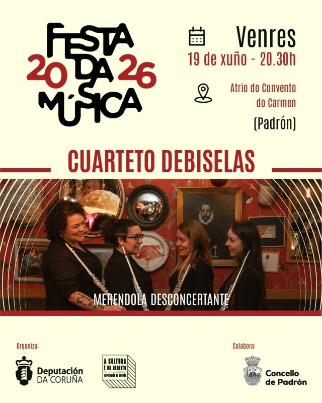Festa da Música 2026 - Cuarteto Debiselas
