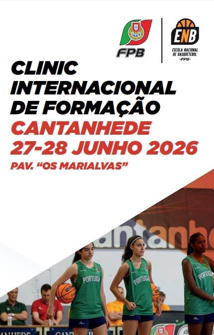 Clinic Internacional de Formação de Basquetebol - Cantanhede 2026