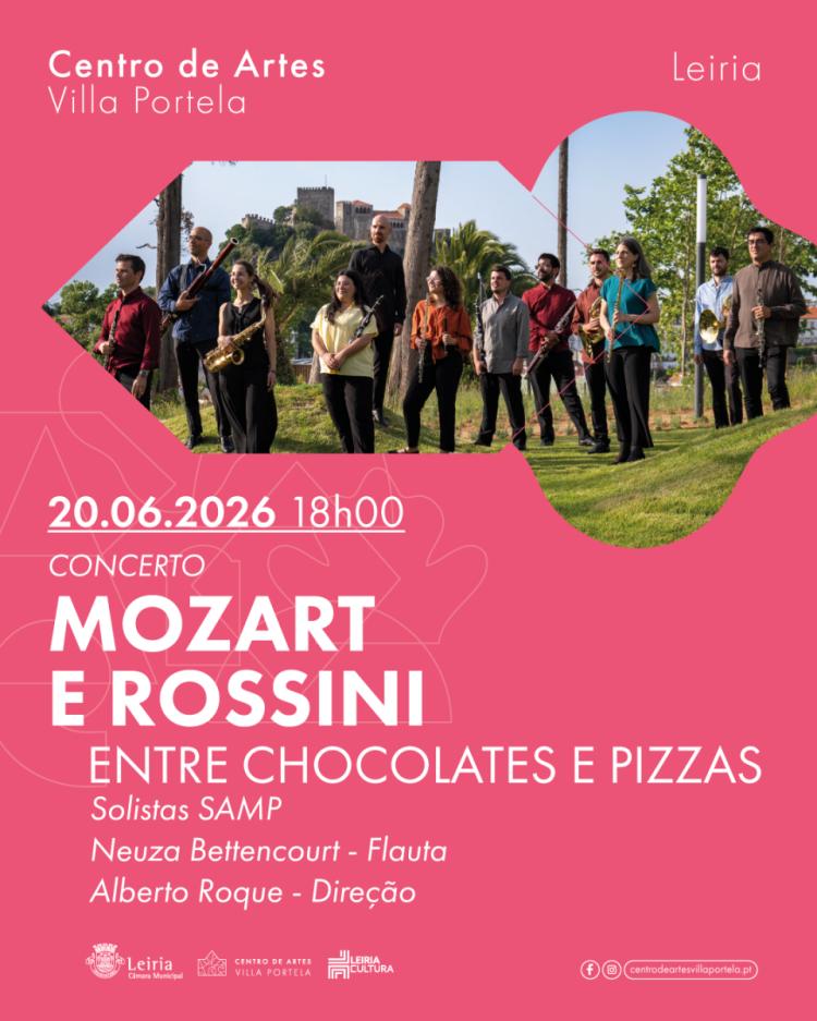 Mozart e Rossini entre chocolates e pizzas