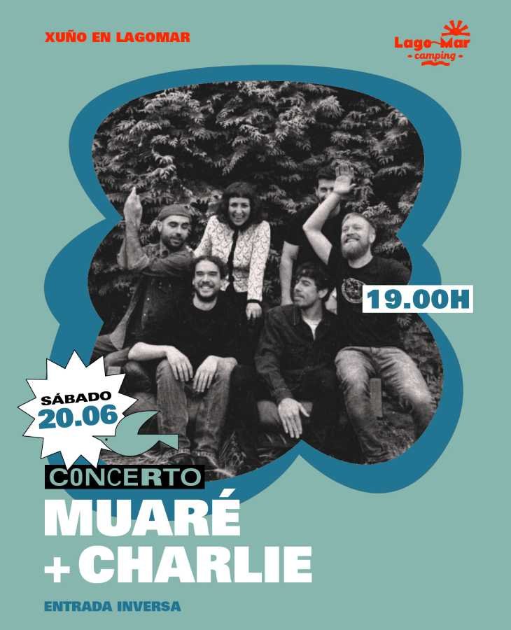 Concerto de Muaré e Charlie no Camping Lago-Mar