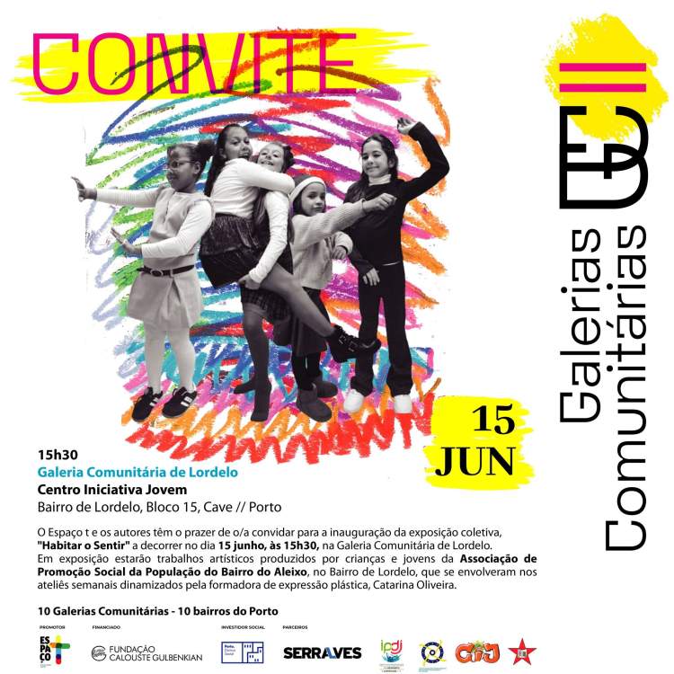 Galerias Comunitárias - Exposição 'Habitar o Sentir'