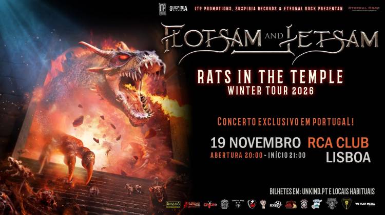 Flotsam and Jetsam - LISBOA | RCA Club 