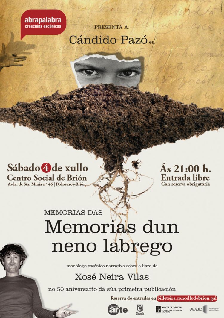 ENCONTRO COA ARTE: MEMORIAS DAS MEMORIAS DUN NENO LABREGO - CÁNDIDO PAZÓ