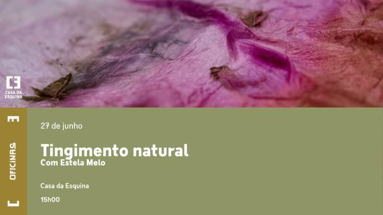 Oficina de tingimento natural