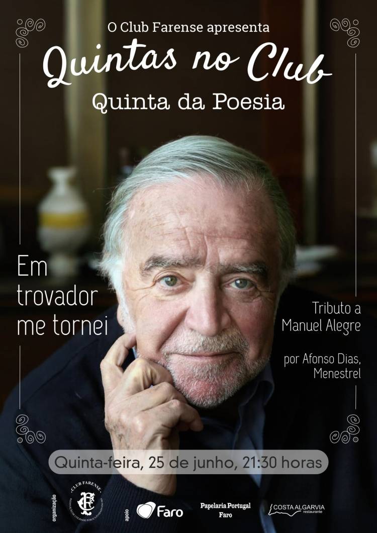 TRIBUTO A MANUEL ALEGRE - QUINTAS DA POESIA