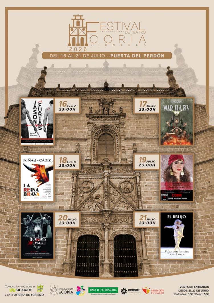 Festival Internacional de Teatro “Coria Siéntela” 2026