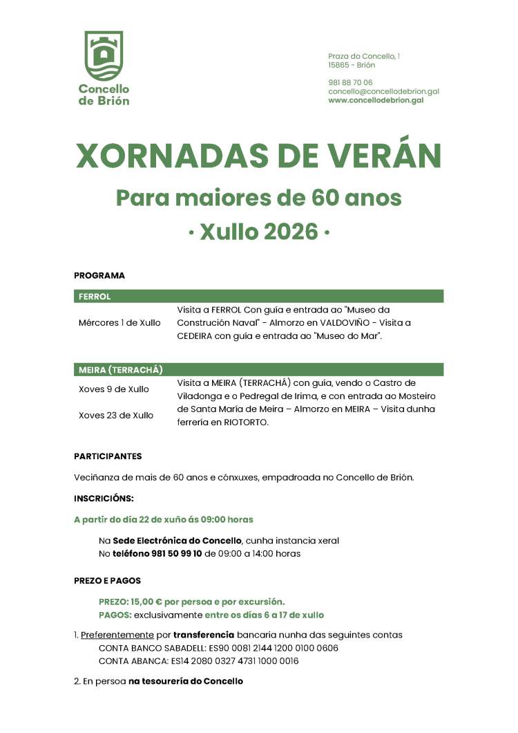 XORNADAS DE VERÁN