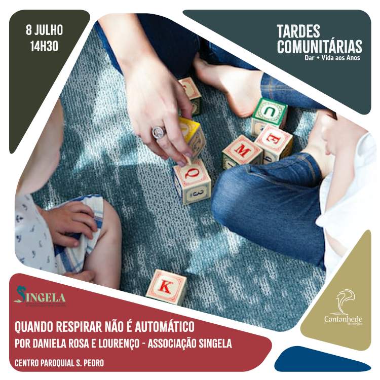Tardes Comunitárias - “Quando respirar não é automático” por Daniela Rosa e Lourenço