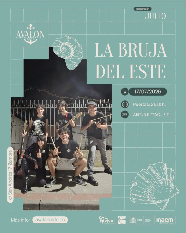 Concierto | LA BRUJA DEL ESTE