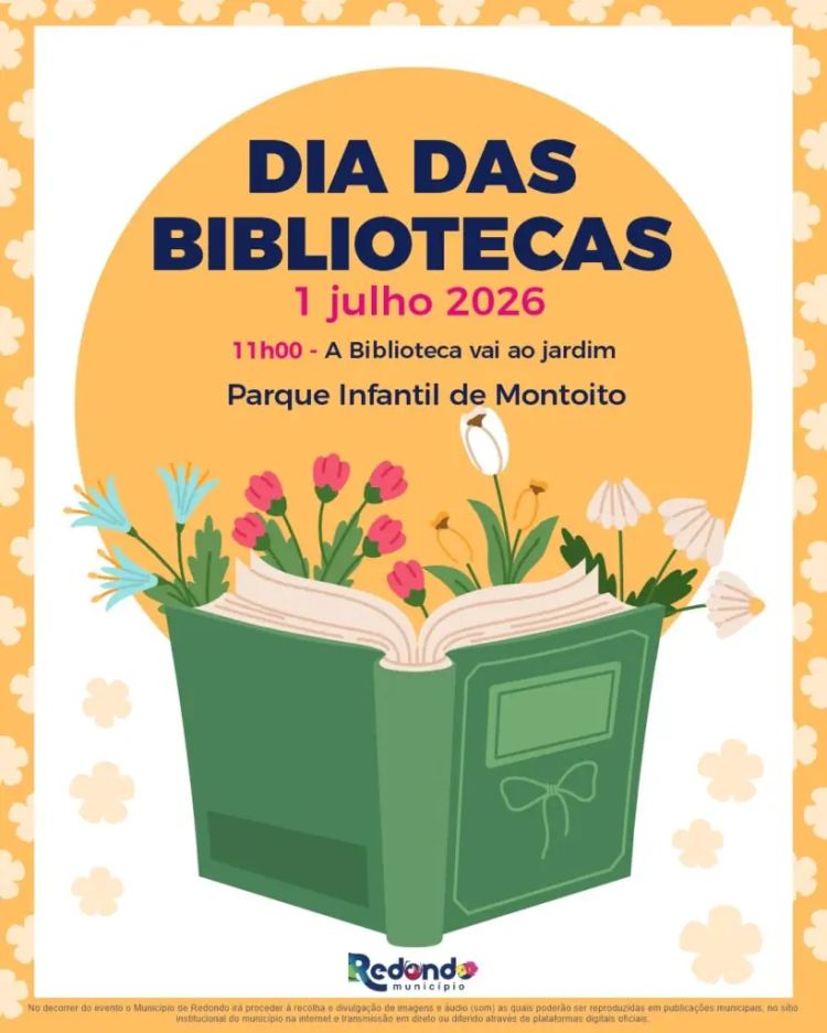Dia das Bibliotecas: a Biblioteca vai ao jardim | 01 de julho | 11h00 | Parque Infantil de Montoito