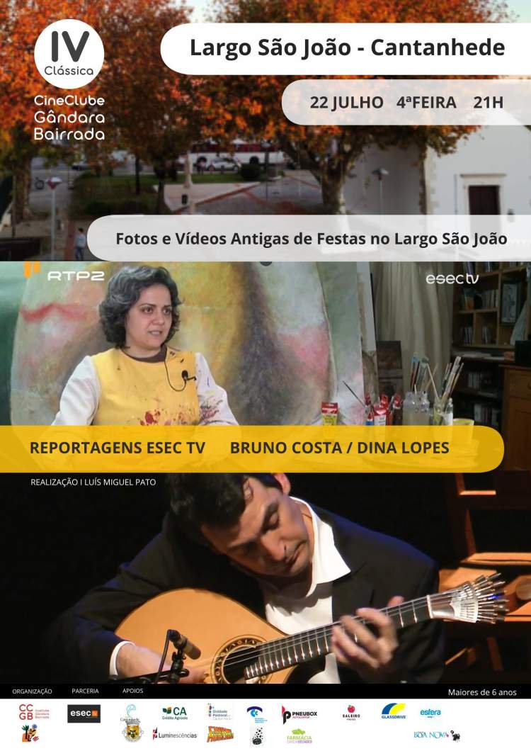 Cine-Concerto IV Clássica: Reportagens ESECTV/RTP2 sobre artistas da região