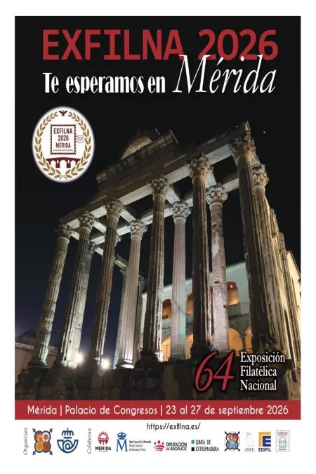 64 EXPOSICIÓN FILATÉLICA NACIONAL: EXFILNA 2026