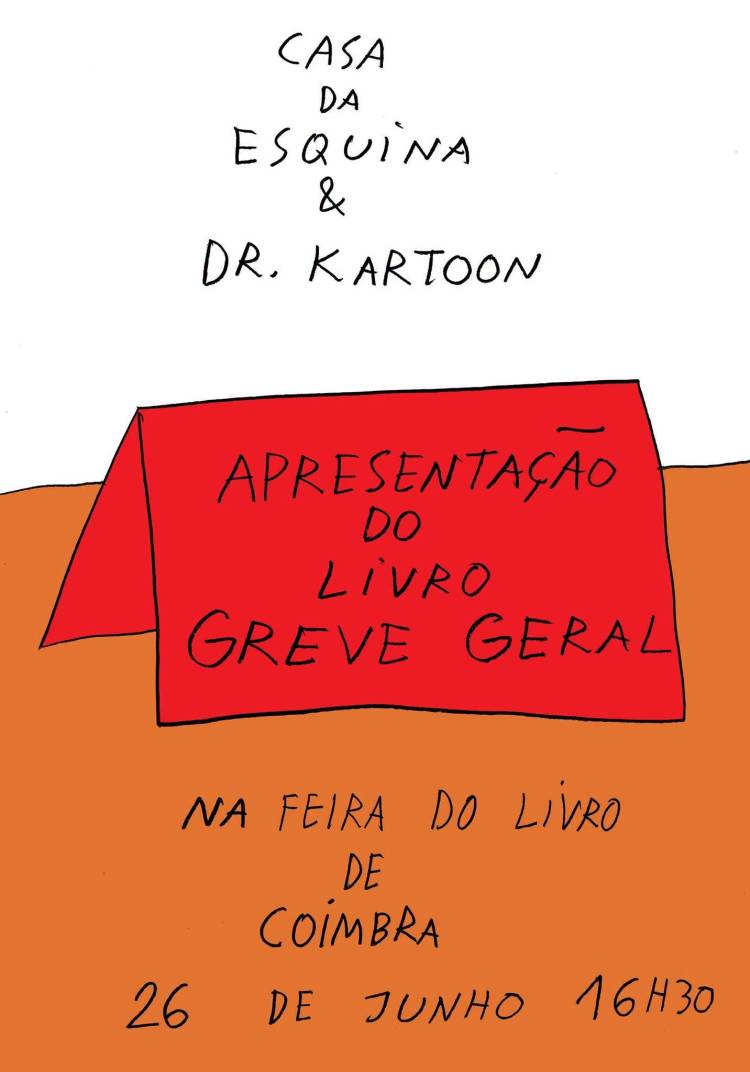 Feira do Livro de Coimbra | Apresentação do livro «Greve Geral», de André Ruivo