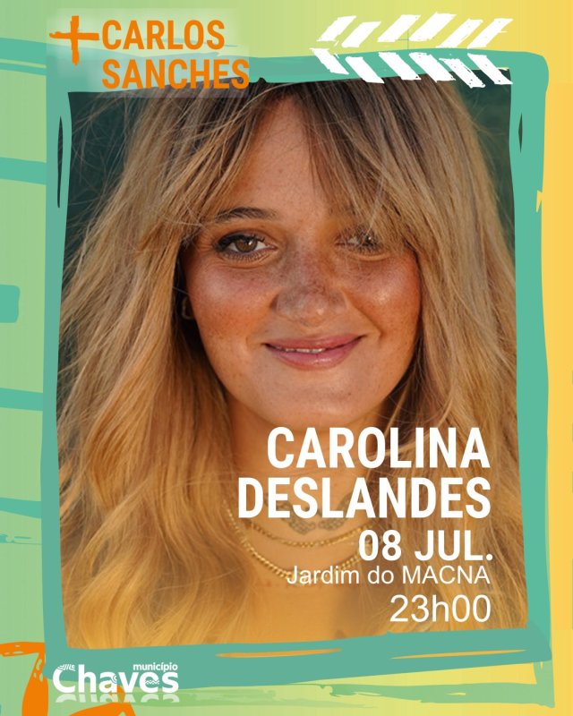 Concerto de Carolina Deslandes nas Festas de Chaves
