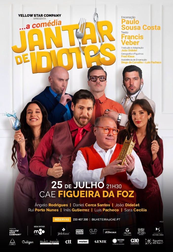 Peça de Teatro 'Jantar de Idiotas'
