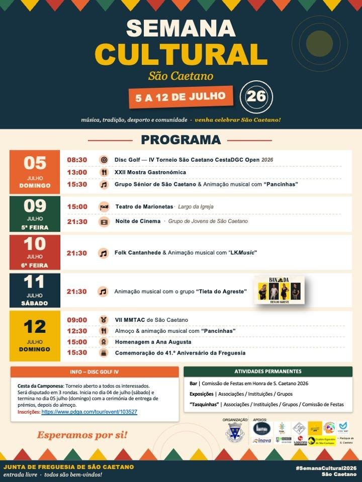 Semana Cultural e Gastronómica da Freguesia de S. Caetano