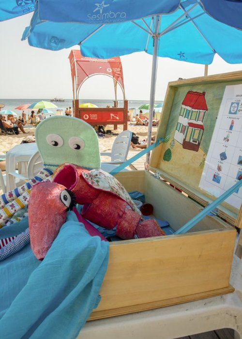 Bibliotecas de Praia - Ouro, Califórnia, Lagoa de Albufeira e Meco