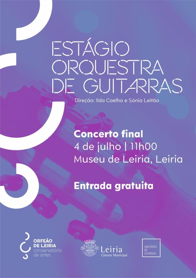 Concerto final - Estágio da Orquestra de Guitarras do Orfeão de Leira