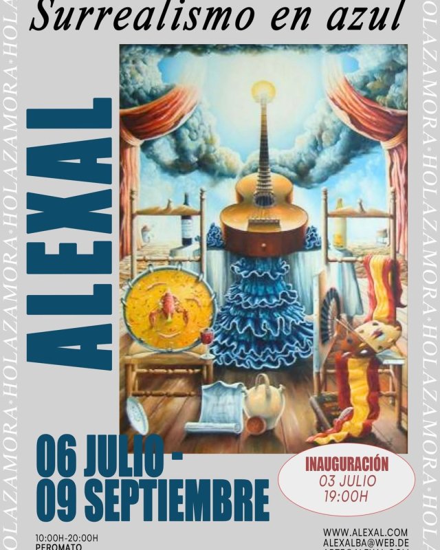 EXPOSICIÓN | 'Surrealismo en Azul' de Alexal