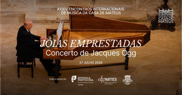 JÓIAS EMPRESTADAS - Concerto de cravo de Jacques Ogg