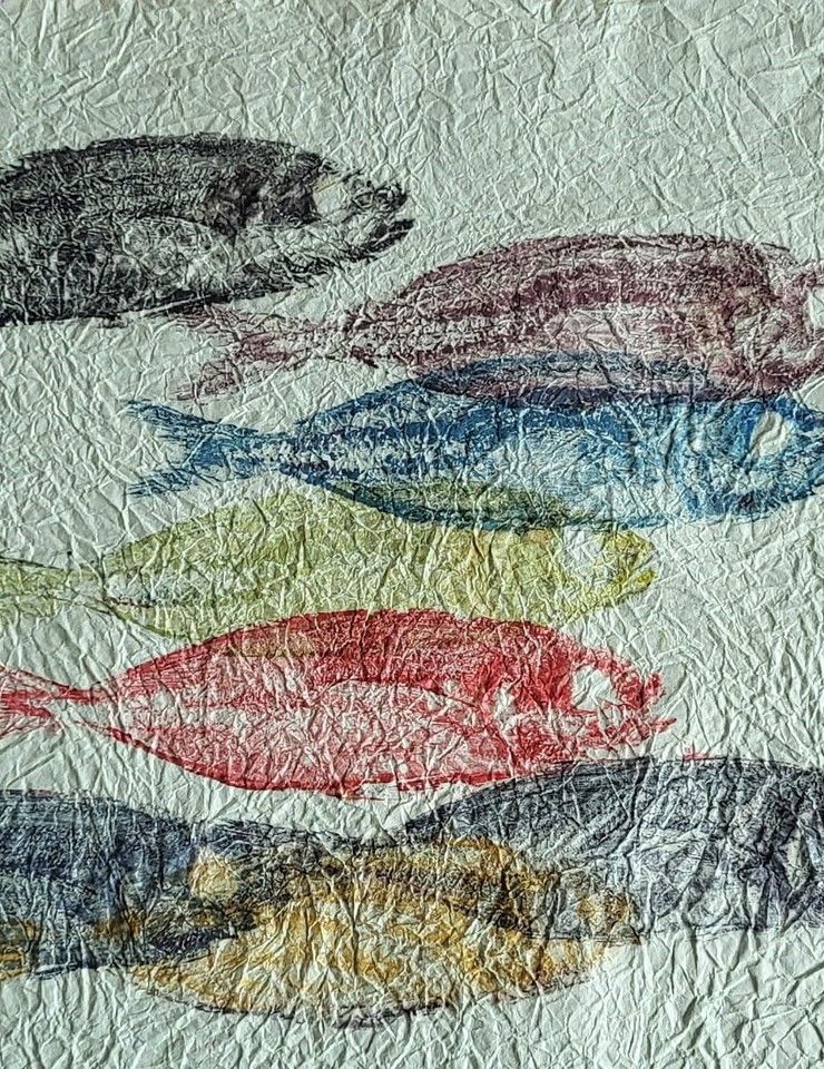 Gyotaku | Peixinhos da Horta e do Mar