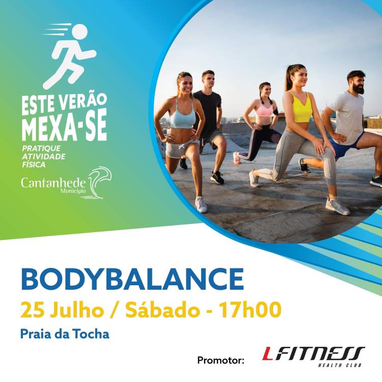 Este Verão Mexa-se! Na Praia da Tocha - BODY BALANCE com LFitness