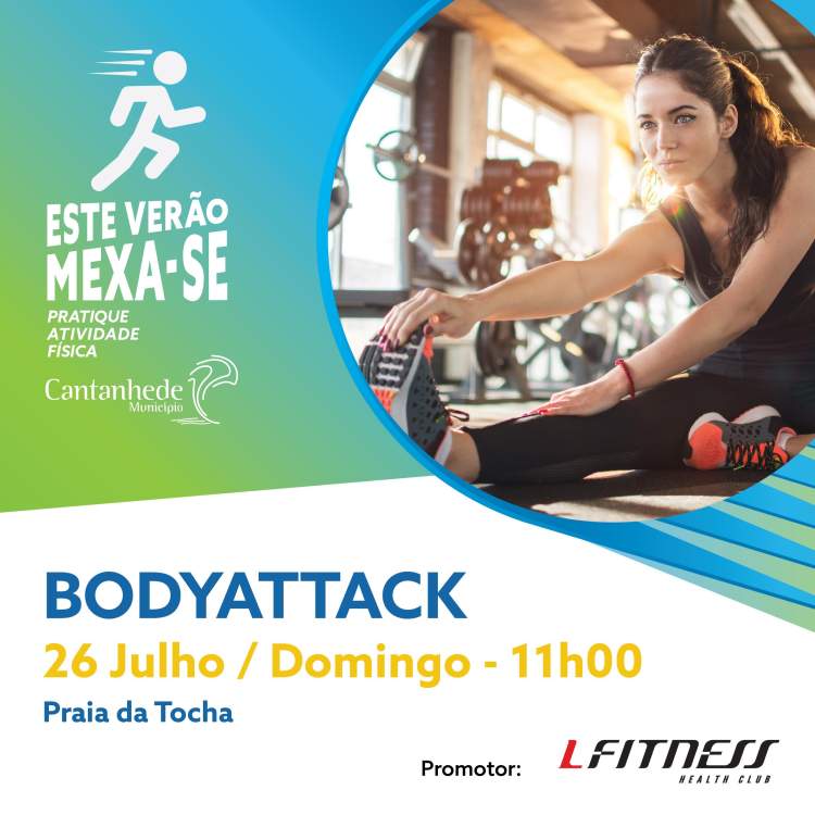 Este Verão Mexa-se! Na Praia da Tocha - BODYATTACK com LFitness