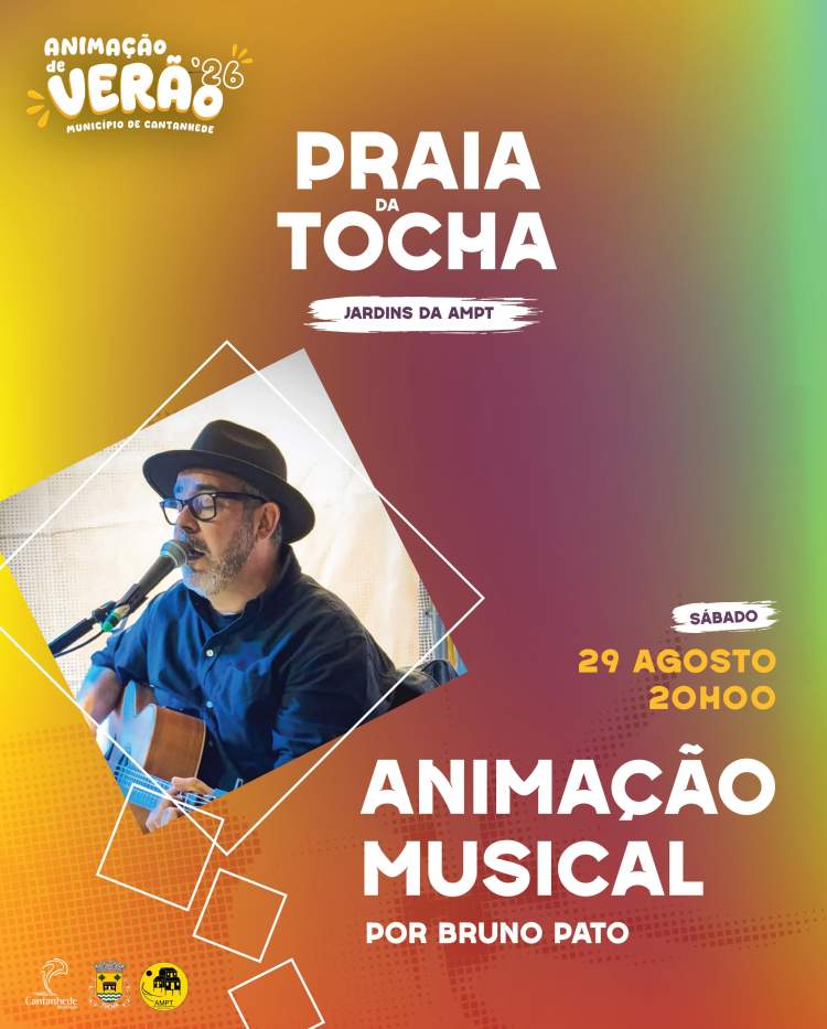 Animação de Verão na Praia da Tocha - Animação Musical por Bruno Pato