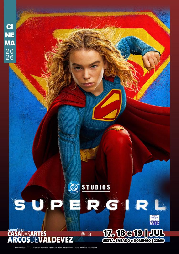 Exibição do filme 'Supergirl'