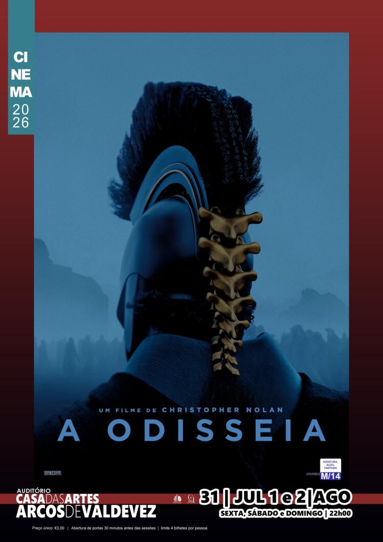 Exibição do filme 'A Odisseia'
