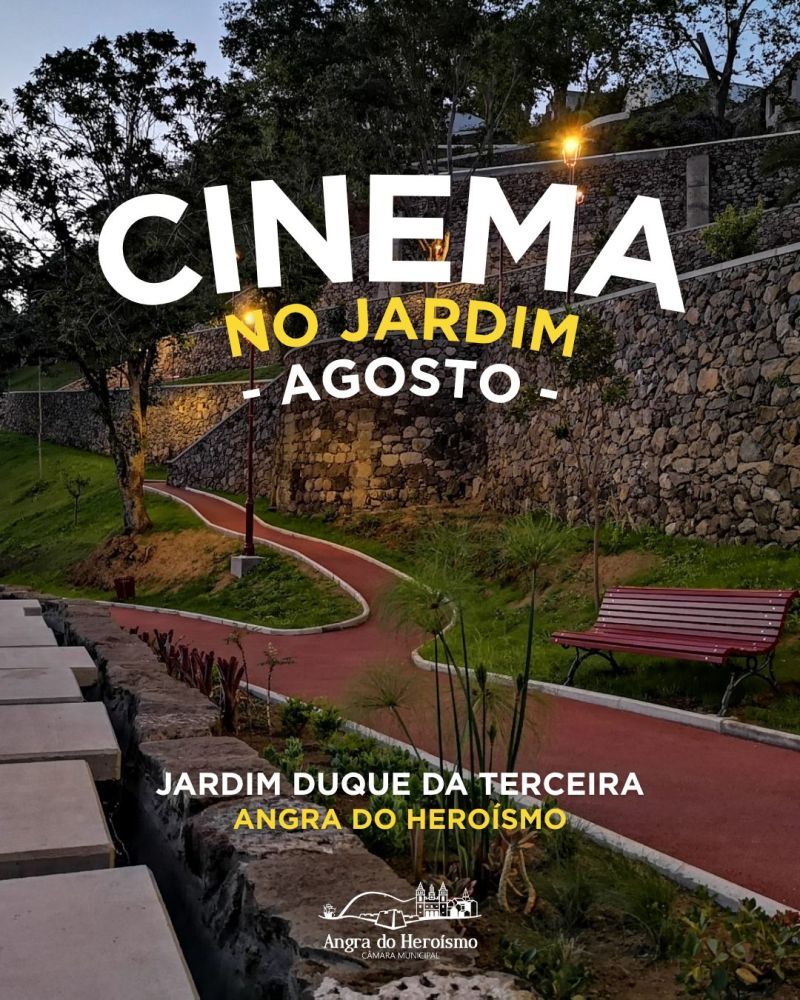 Cinema no Jardim 2026 – Agosto