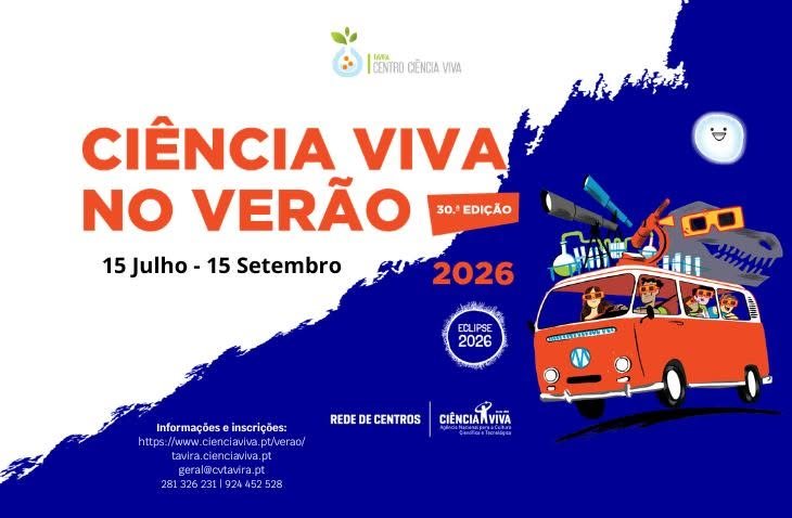 Ciência Viva no Verão 30ª Edição 2026