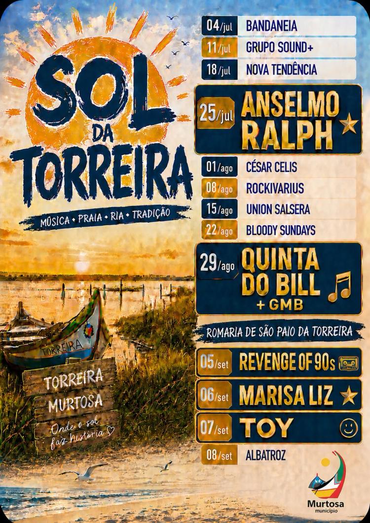 Bloody Sundays – Tributo aos U2 | Sol da Torreira 2026